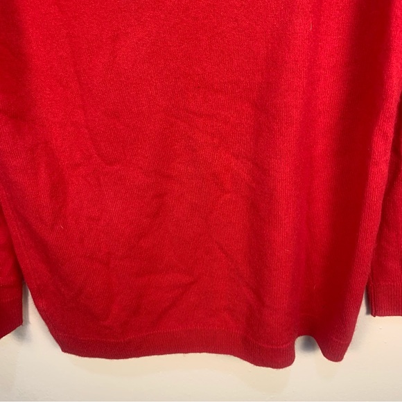 Talbots Pure Cashmere V Neck Pullover Sweater - Picture 12 of 13
